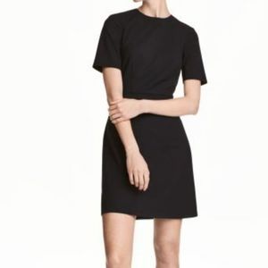 H&M Black Fitted Dress